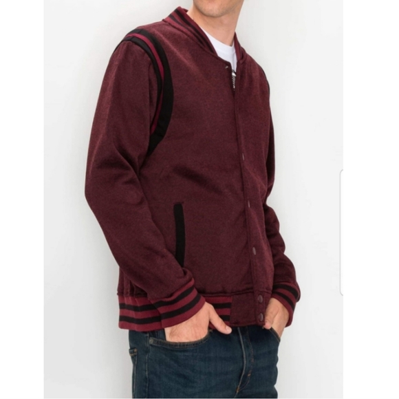 Ring of Fire mens varsity jacket - Picture 6 of 9